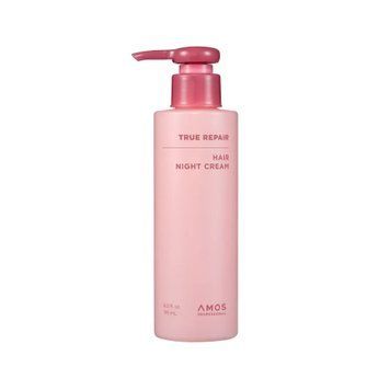 Незмивний крем для сухого та пошкодженого волосся AMOS Professional True Repair Hair Night Cream 180 мл AMS-005 фото