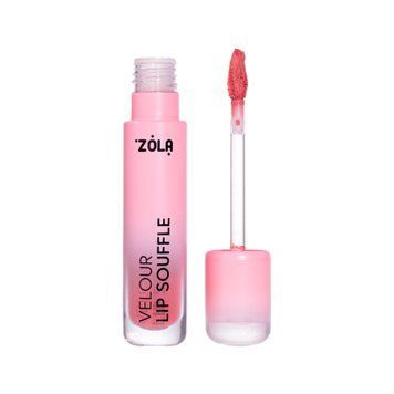 ZOLA Оксамитова матова помада VELOUR LIP SOUFFLE 01 ROSE DREAM ZL-042 фото
