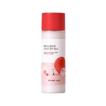 Молочковий зволожувальний тонер ROUND LAB Camellia Deep Collagen PDRN Milky Toner 150 мл RNDLB-025 фото
