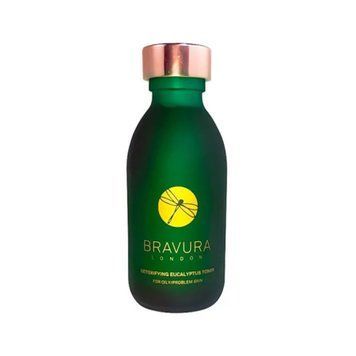 Мультикислотний тонер з 15% AHA-BHA-кислотами Bravura London Detoxifying Eucalyptus Toner 15% AHA/BHA 150 мл BRV-001 фото